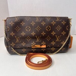 Louis Vuitton favorite MM monogram crossbody bag